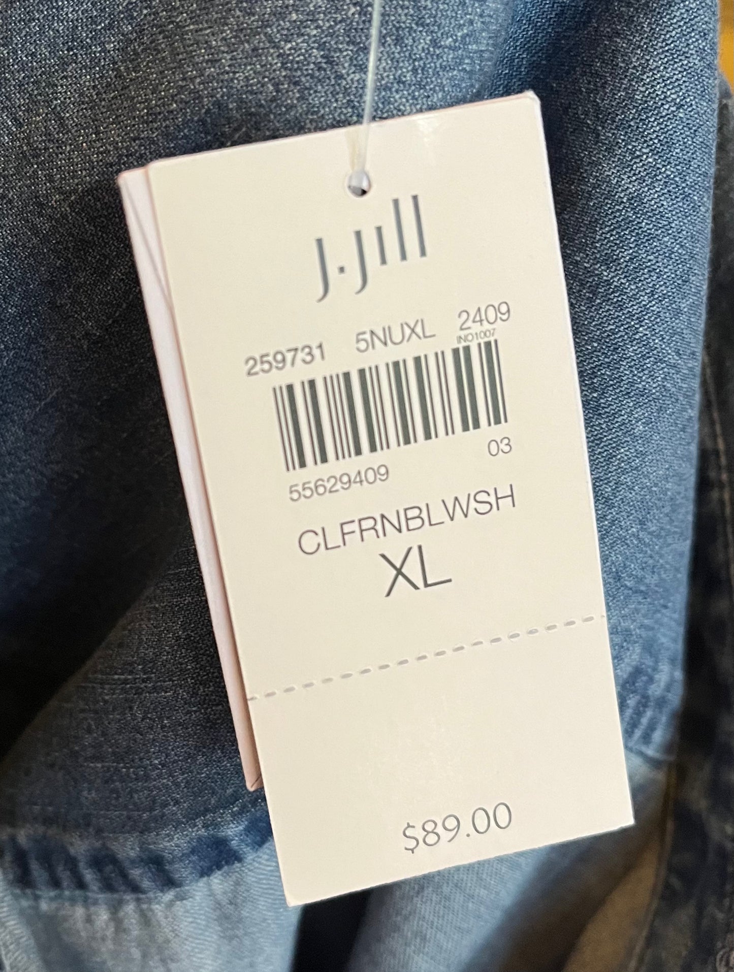 J JILL Denim Shirt (XL)