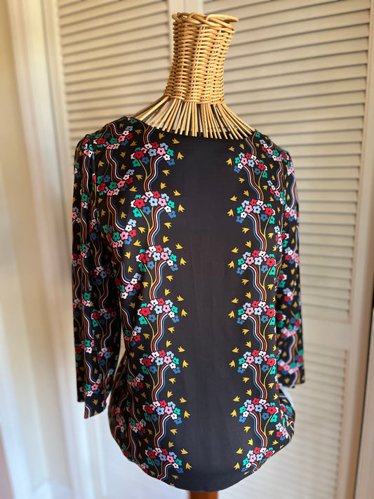 Boden Floral Blouse NWT (S/M)