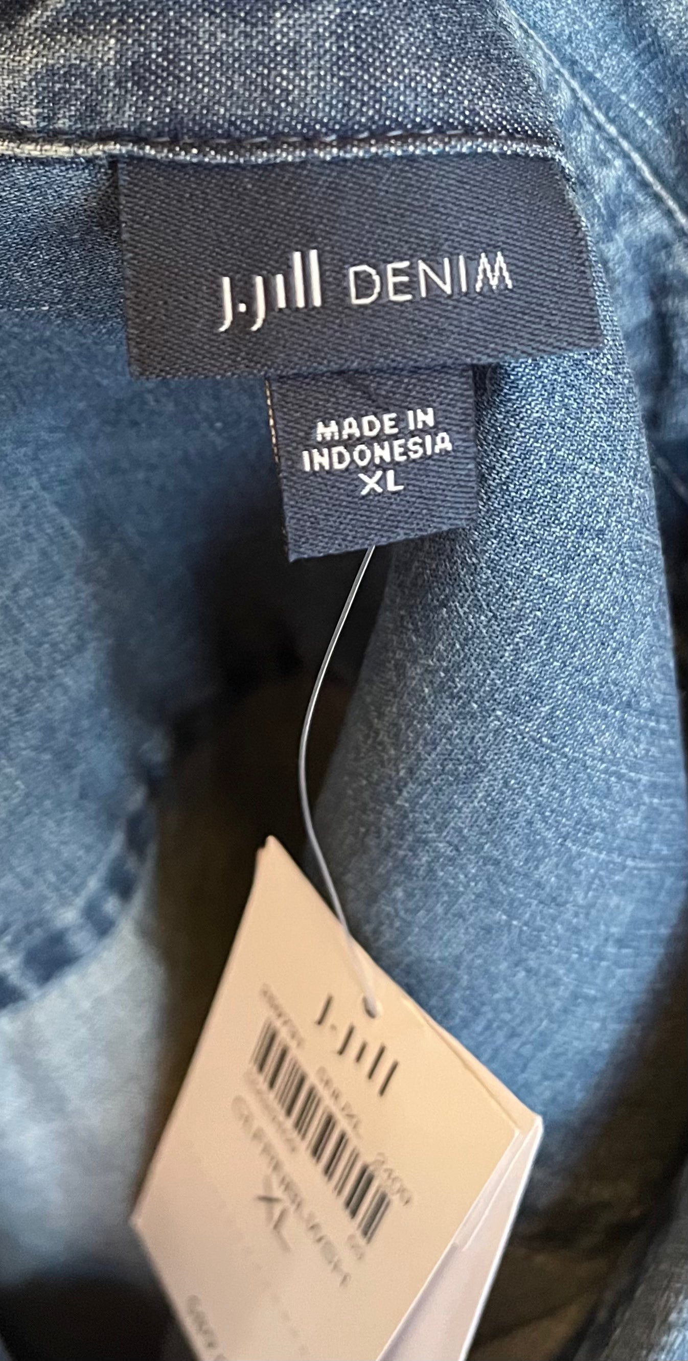 J JILL Denim Shirt (XL)