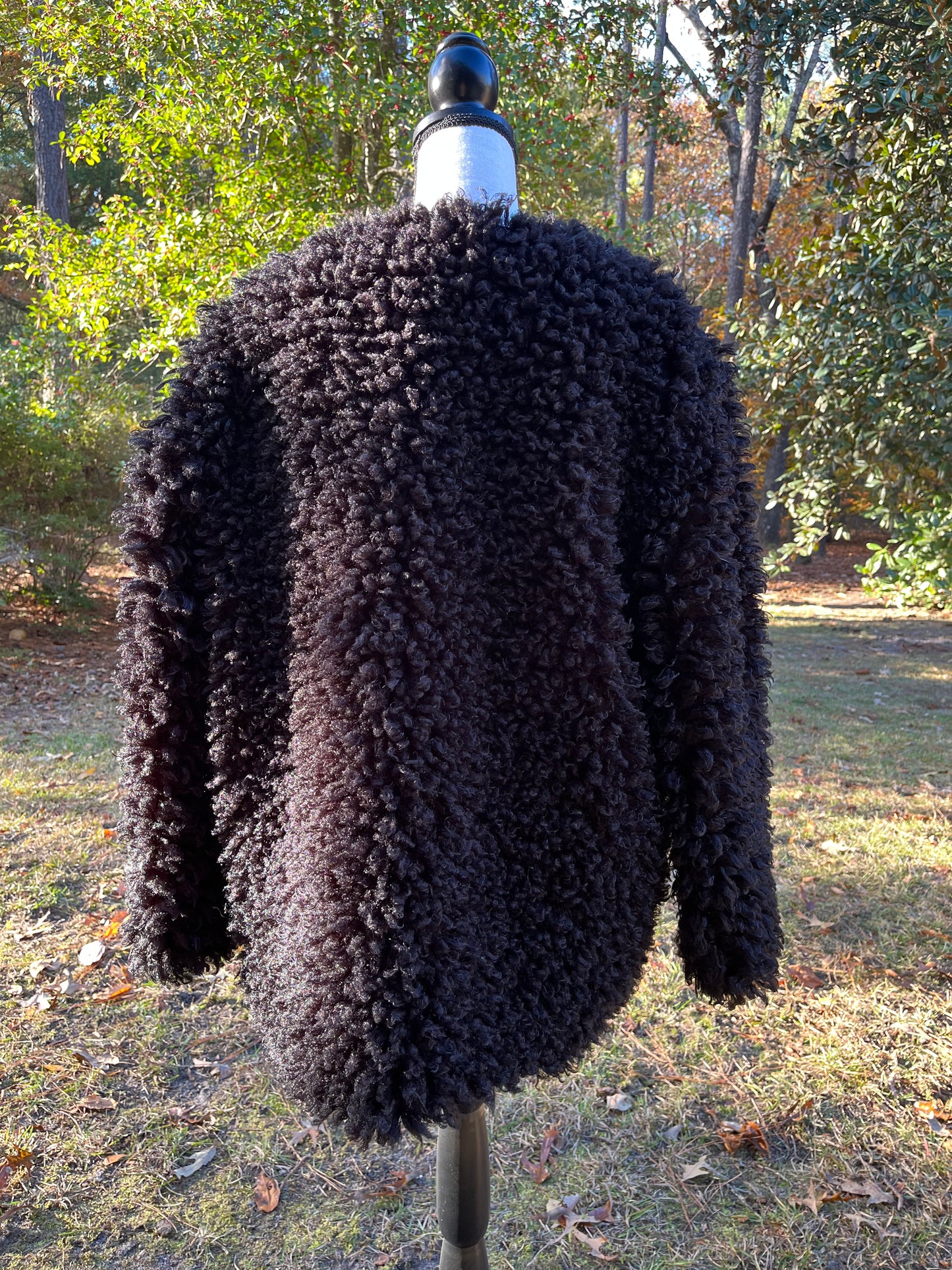 Vince Camuto Faux Shearling Evening Jacket (M/L)