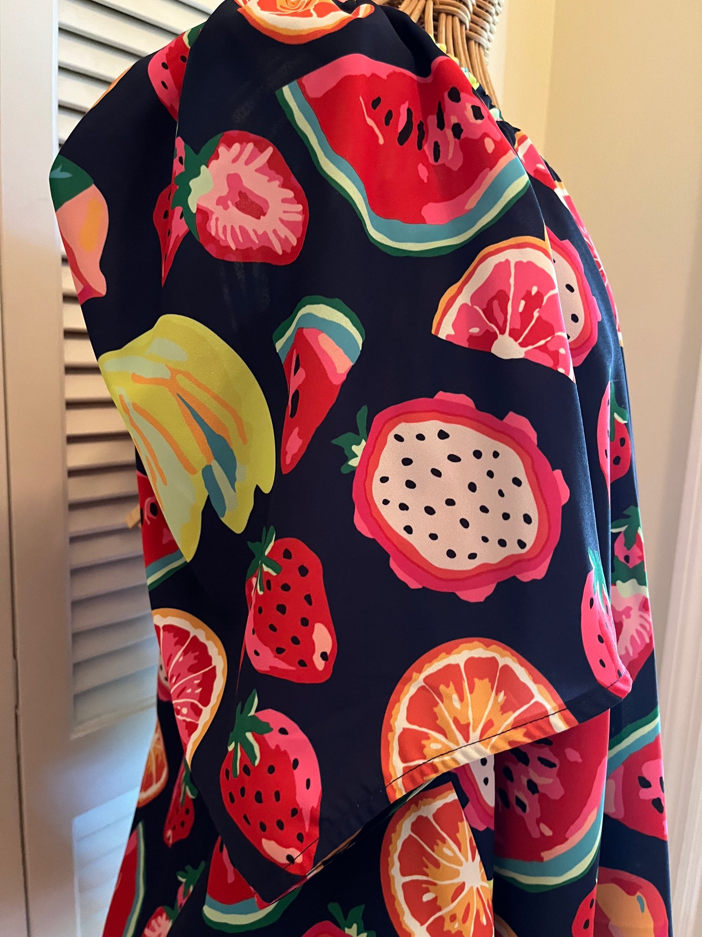 Crosby by Mollie Burch Fruit Print Top (XL)