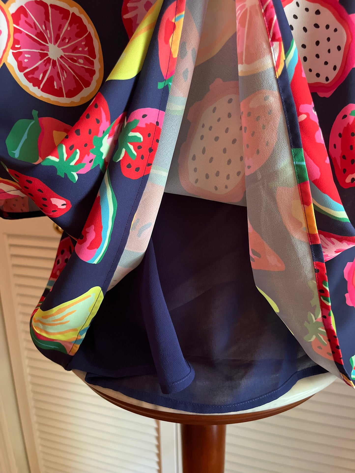 Crosby by Mollie Burch Fruit Print Top (XL)