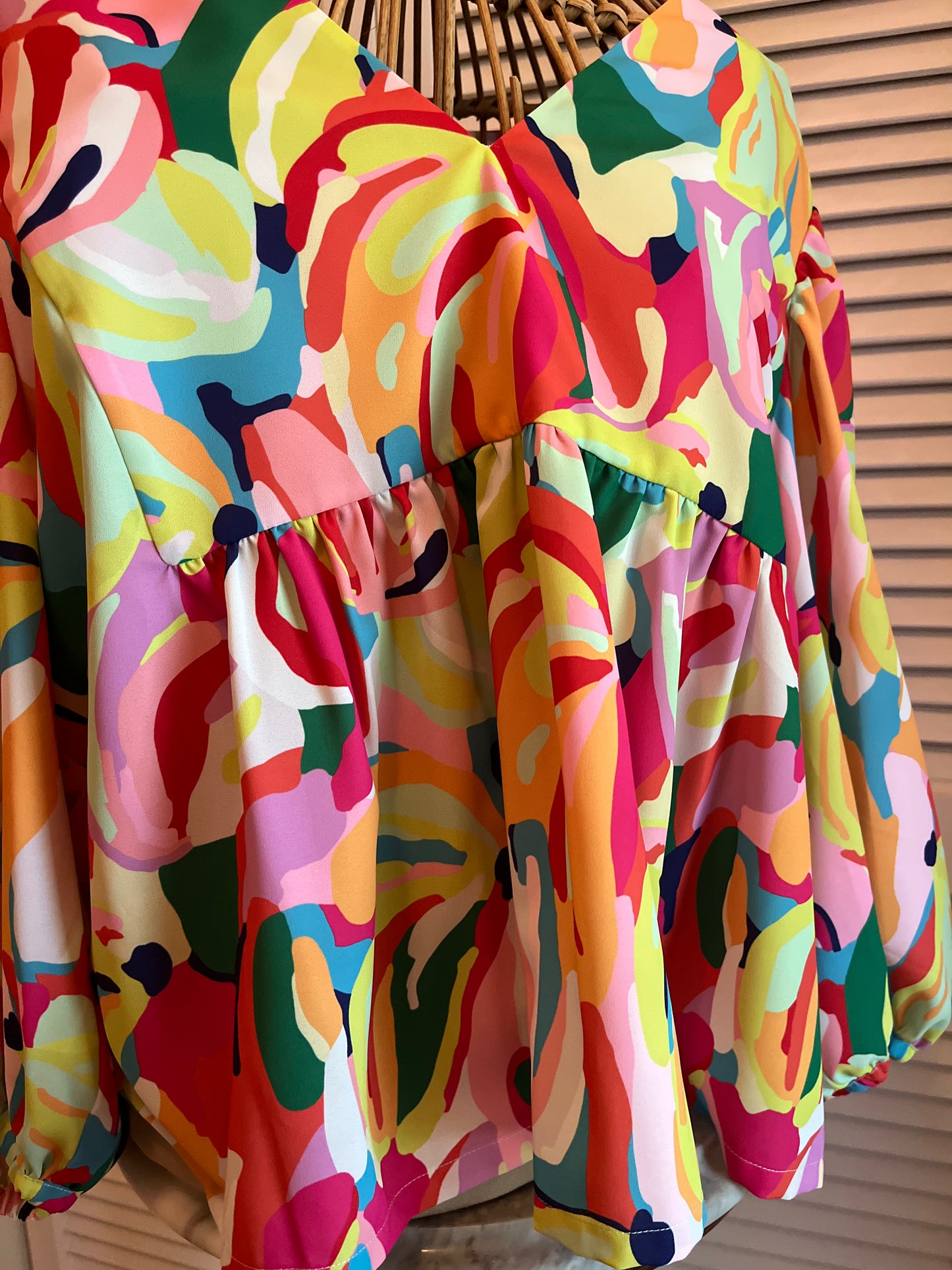 Crosby by Mollie Burch Peplum Blouse (XL)