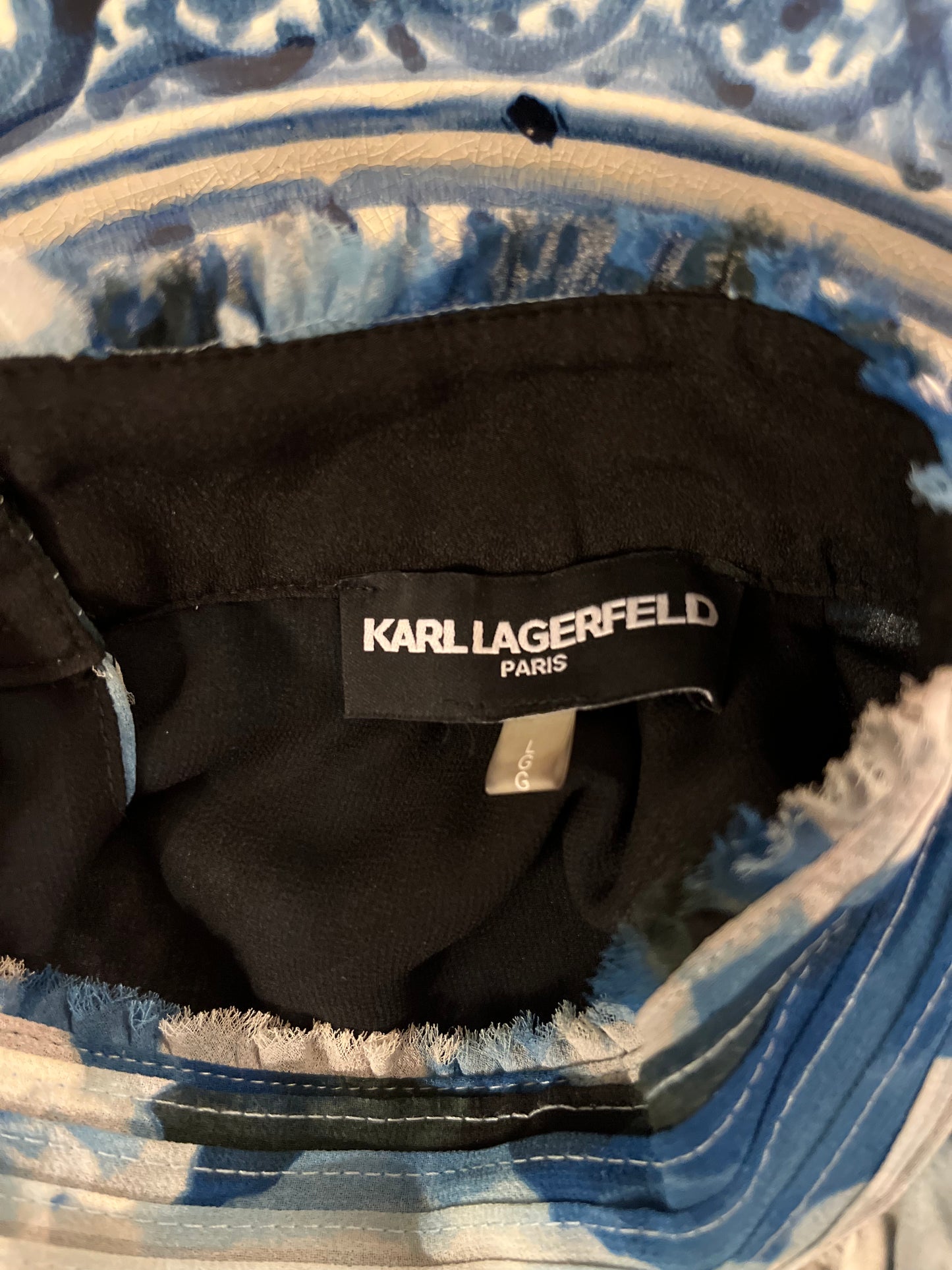 Karl Lagerfeld Sleeveless Top (L)