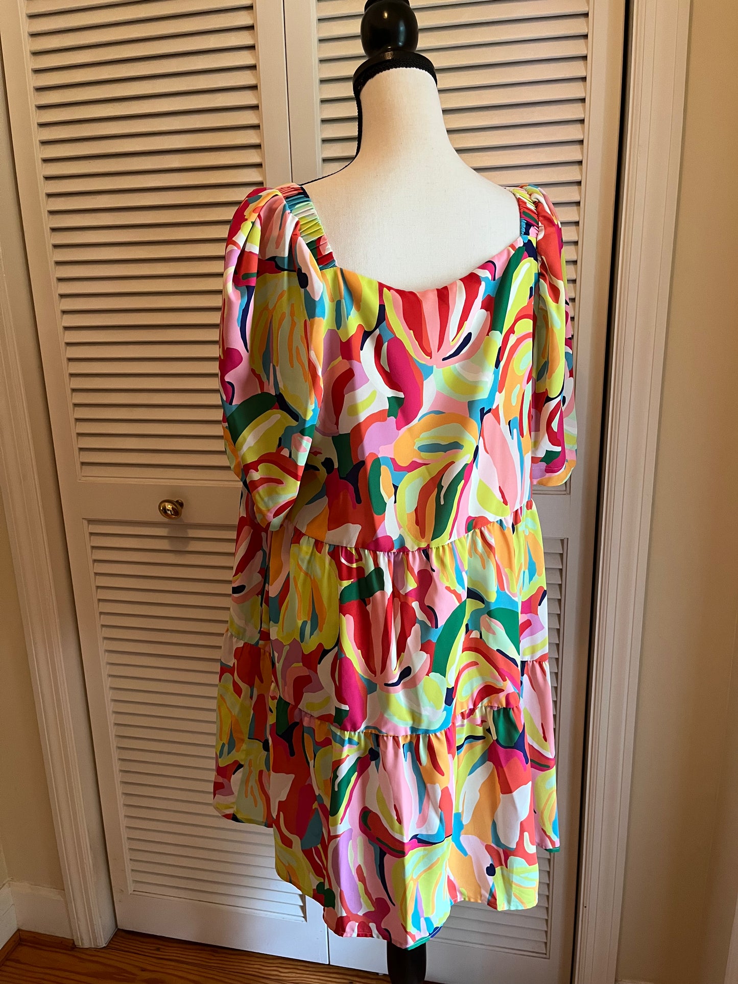 Crosby by Mollie Burch Tiered Dress (L)