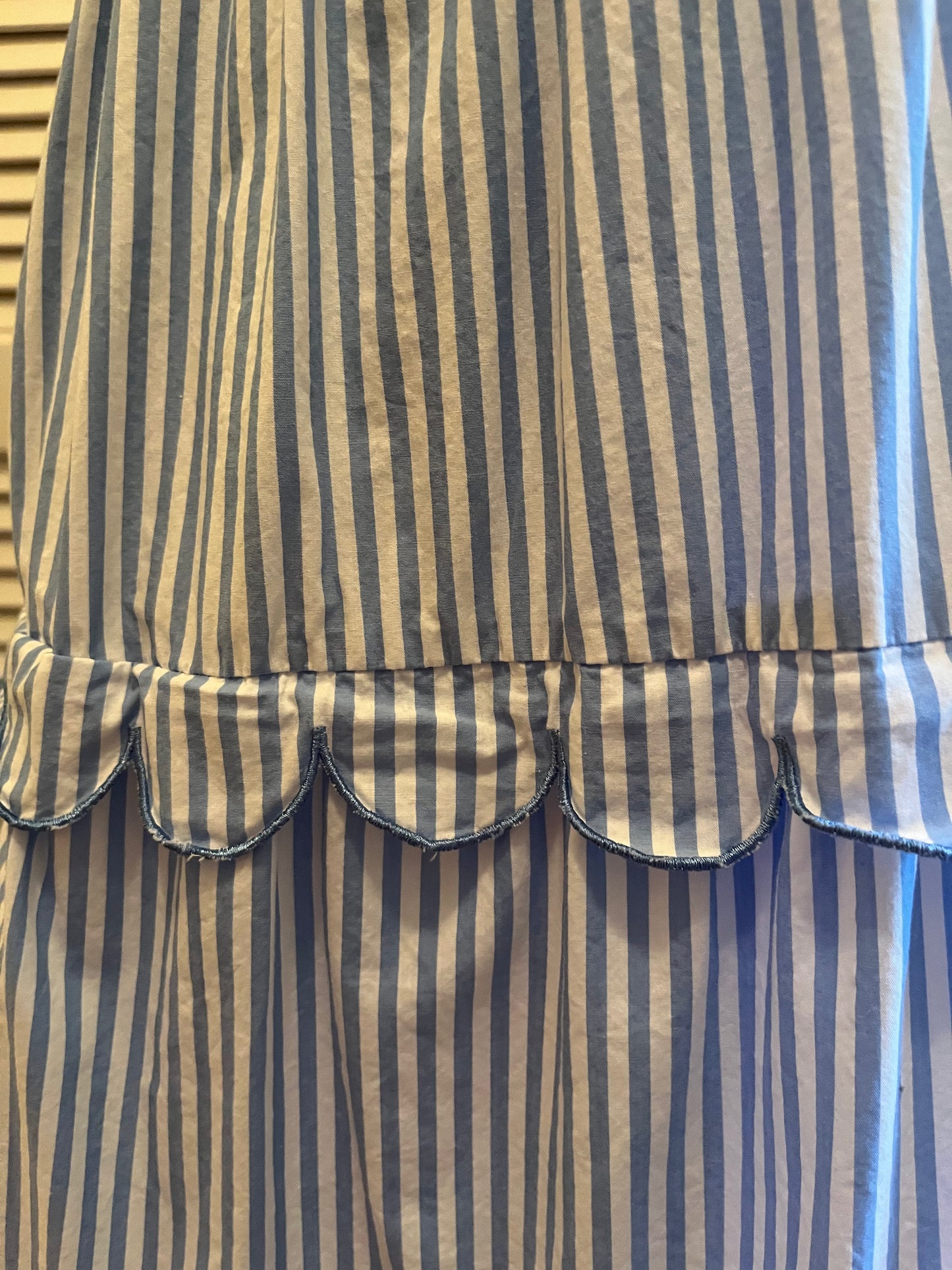 English Factory Seersucker Stripe Dress (S)