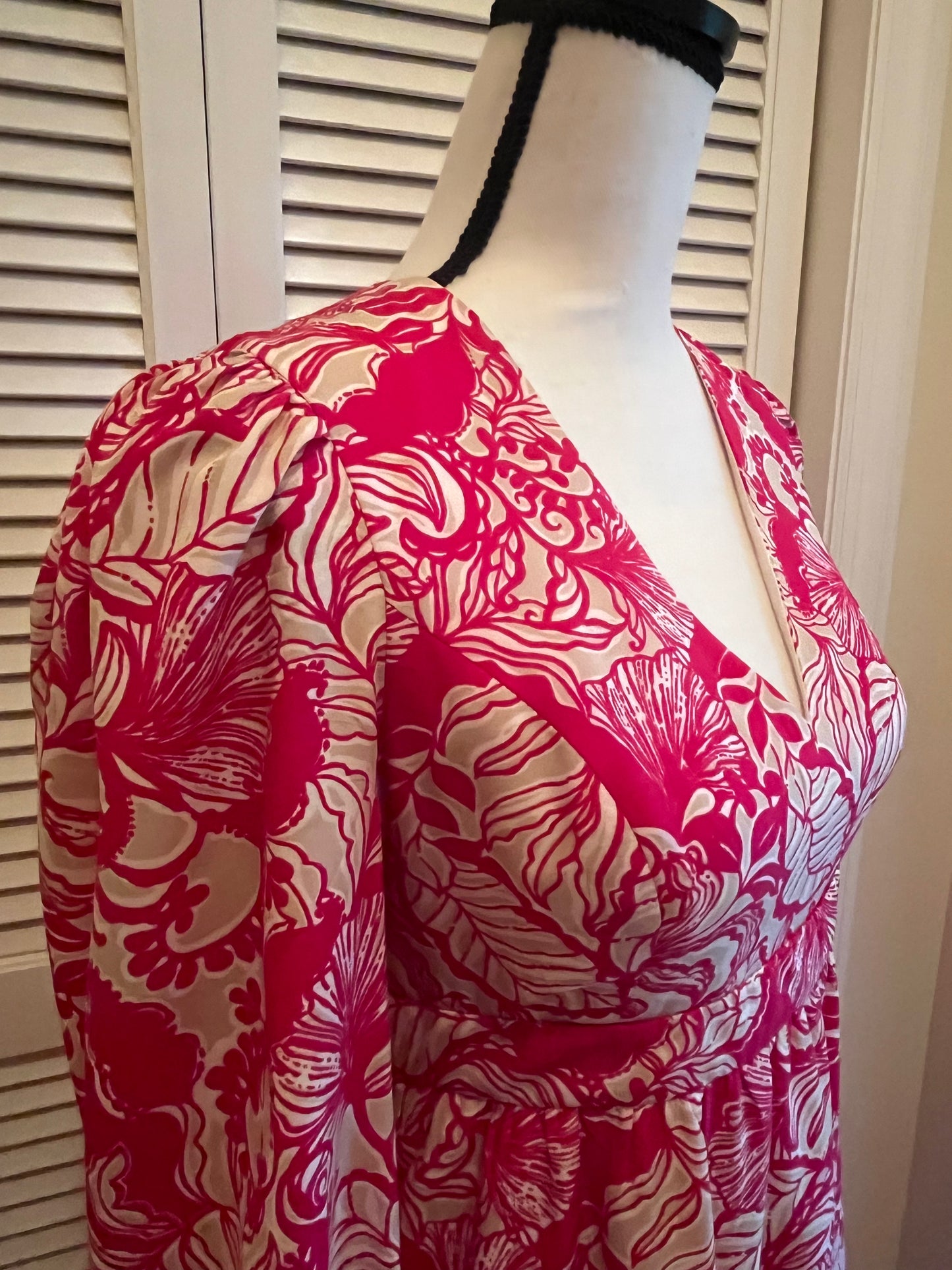 Lilly Pulitzer Tiered Floral Maxi Dress (2)