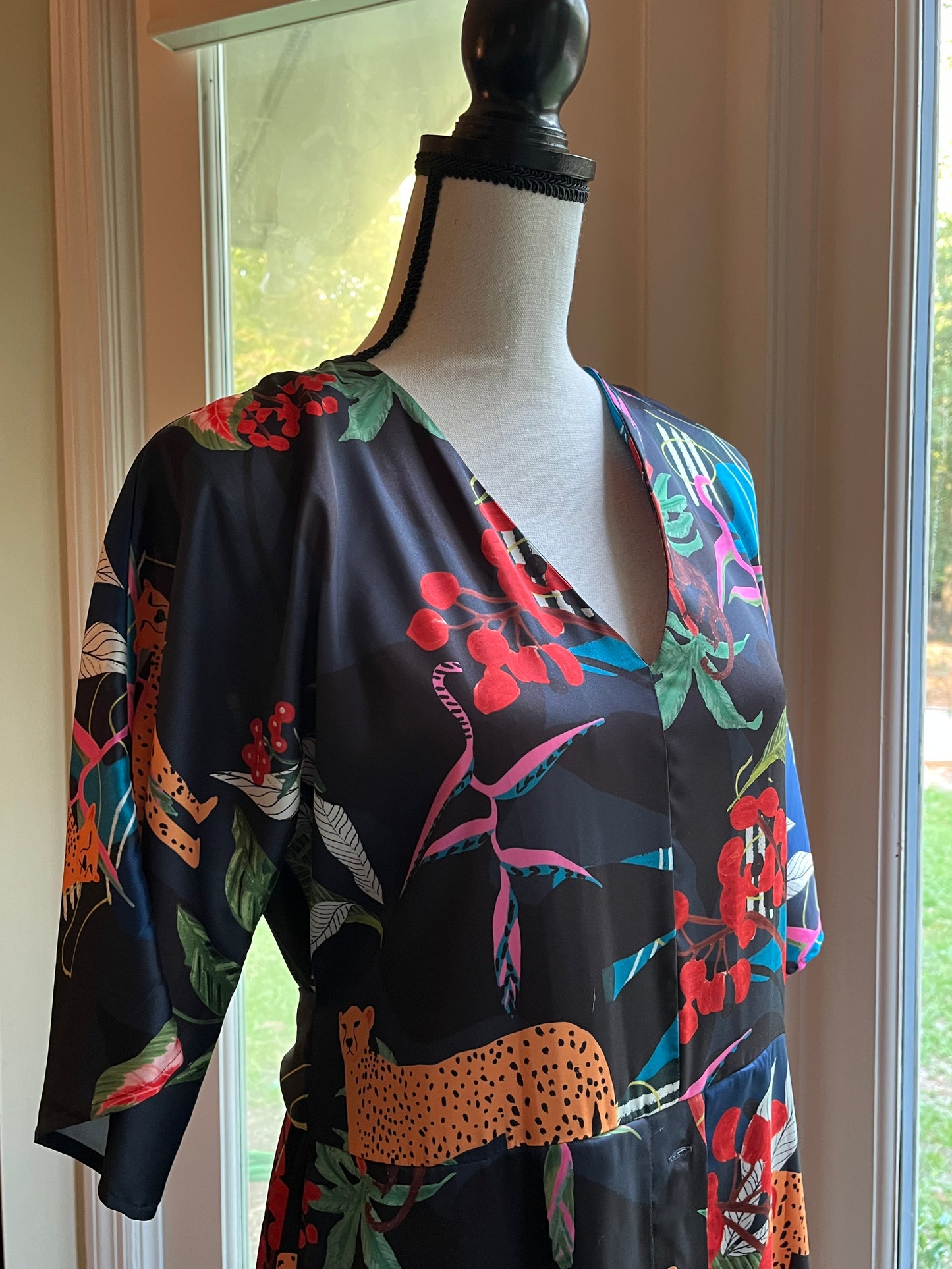 Vilagallo Leopard Print Dress (10/12)