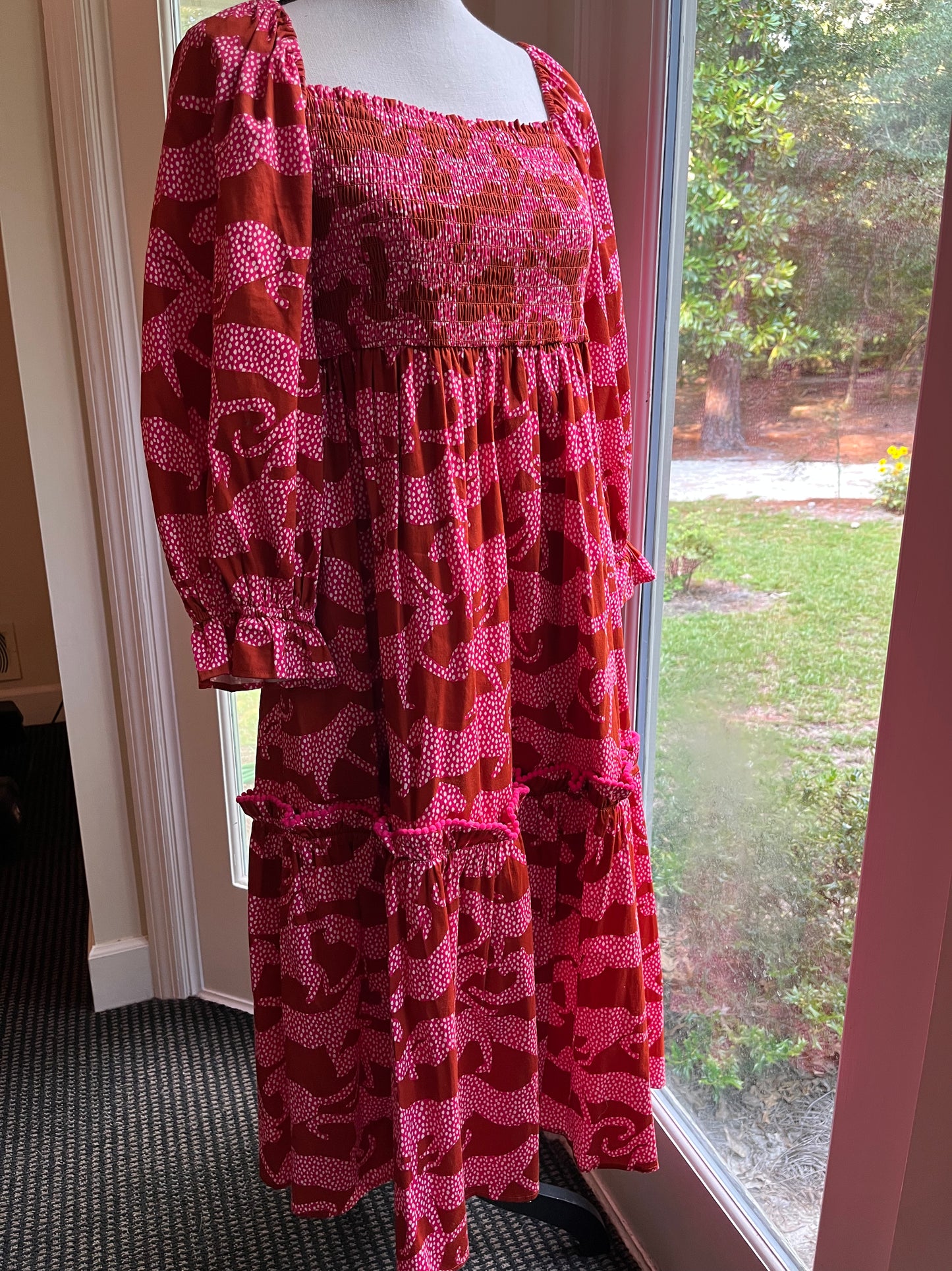 Crosby by Mollie Burch Leopard Dress (L)