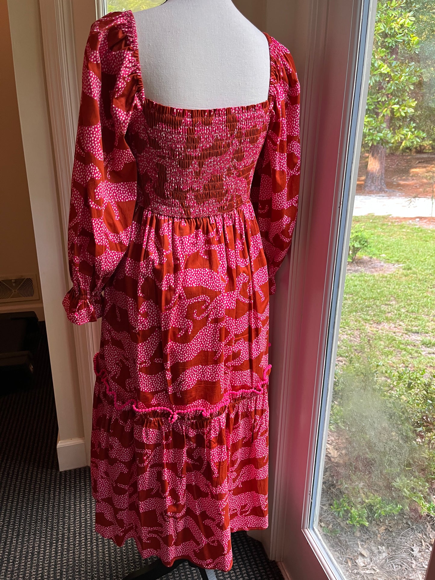 Crosby by Mollie Burch Leopard Dress (L)