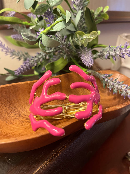 Pink Coral Bracelet