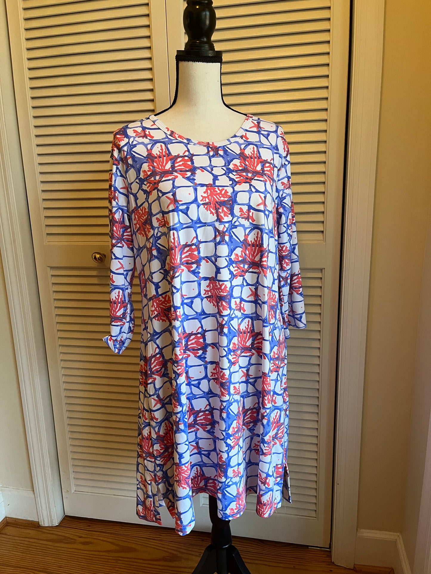 Lulu B Coral Dress (XL)