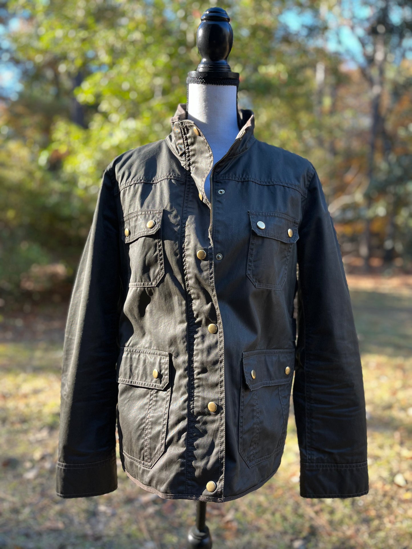 J Crew Boyfriend Field Jacket (L)