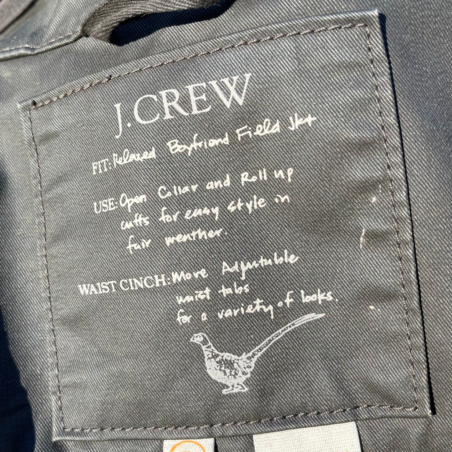 J Crew Boyfriend Field Jacket (L)