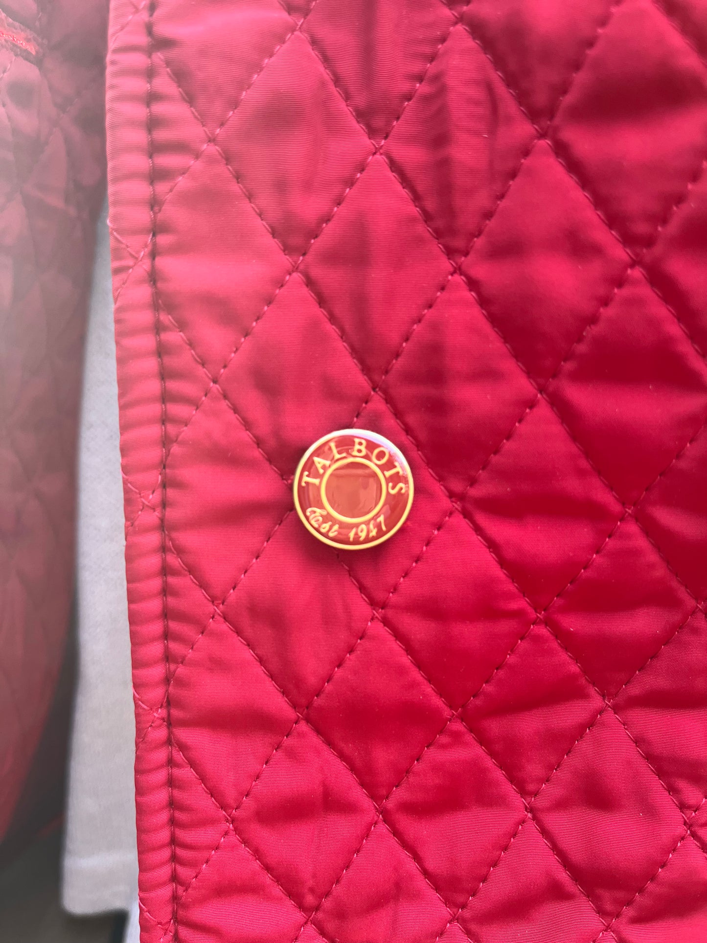 Talbots Diamond Quilted Vest (S)