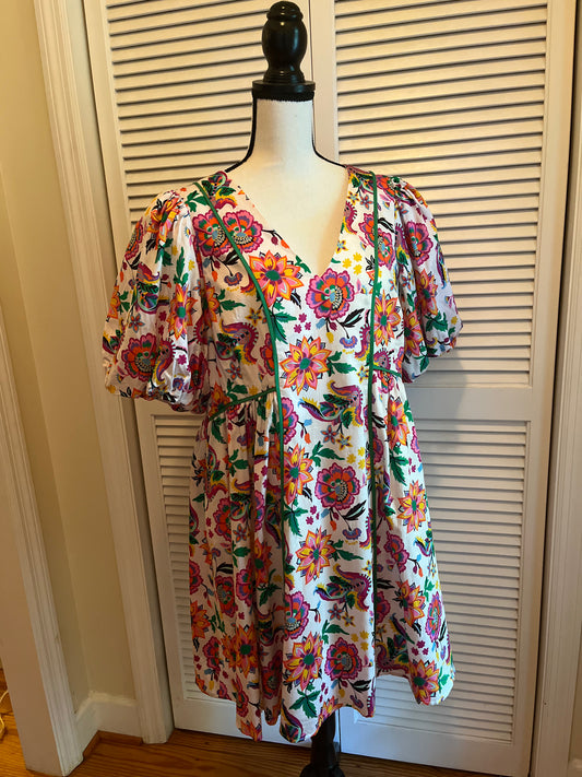 Crosby by Mollie Burch Floral Dress (XL)