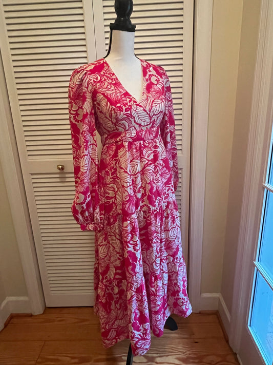 Lilly Pulitzer Tiered Floral Maxi Dress (2)