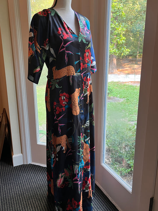 Vilagallo Leopard Print Dress (10/12)