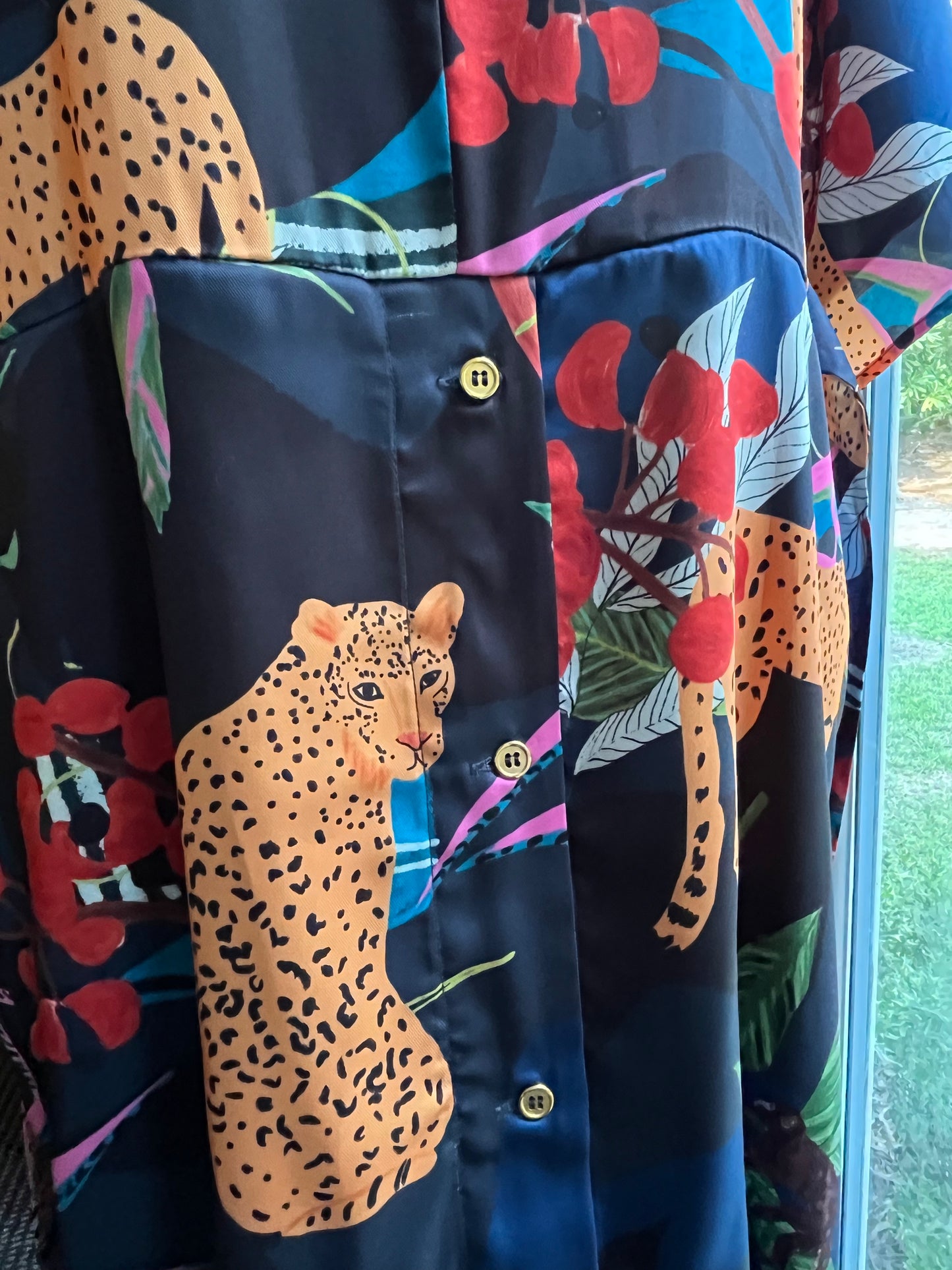Vilagallo Leopard Print Dress (10/12)