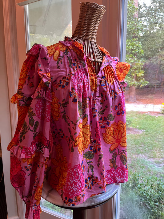Karlie Floral Top (S)