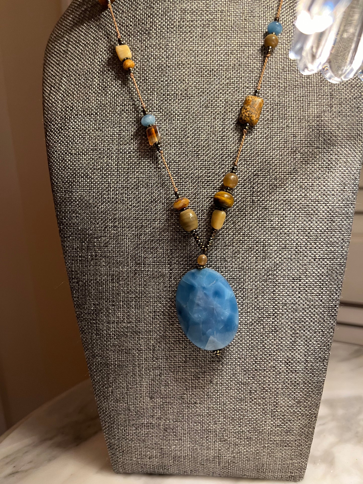 Natural Bead Necklace